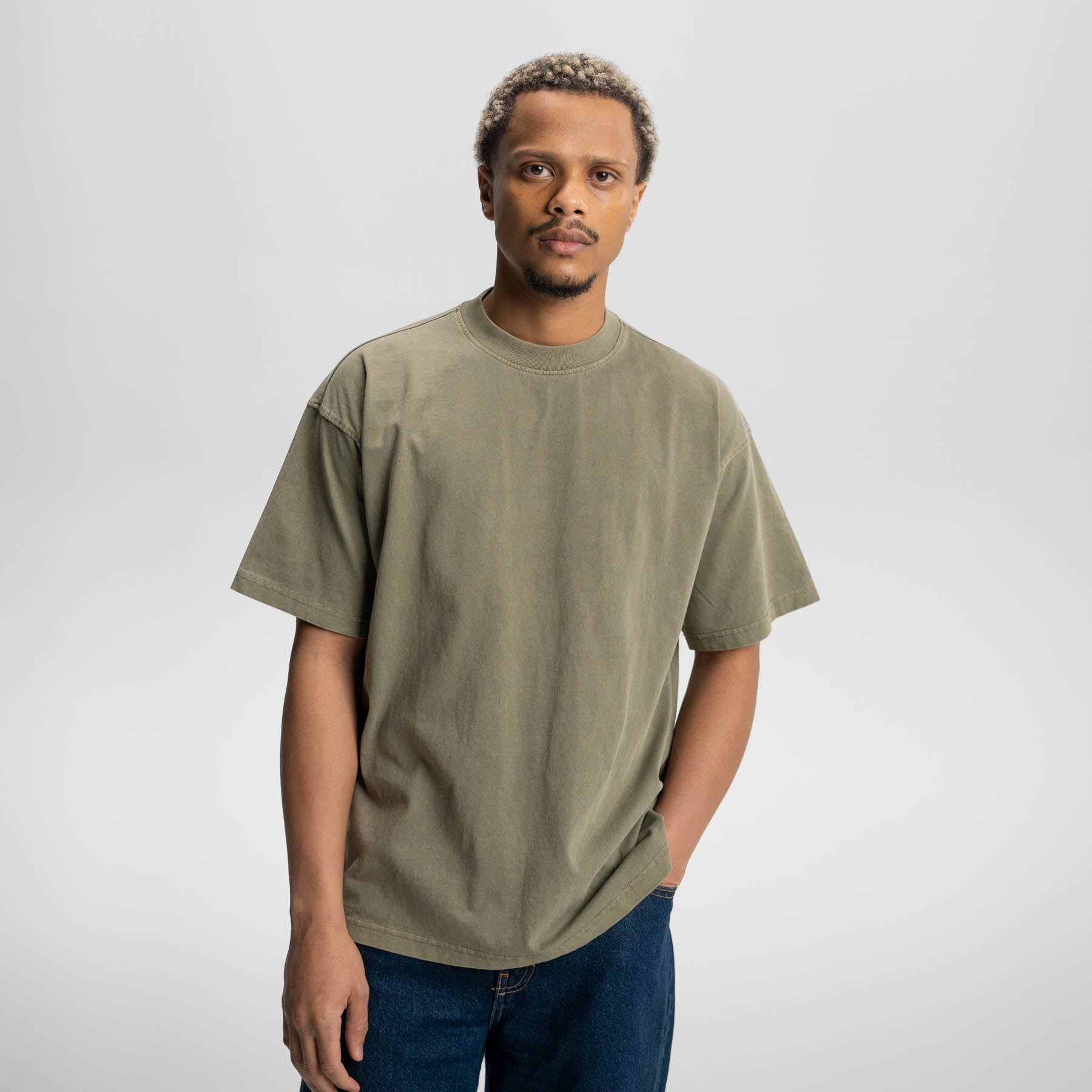 Wardrobe 6-Pack – 250GSM Heavy Loose Fit Wash T-Shirt