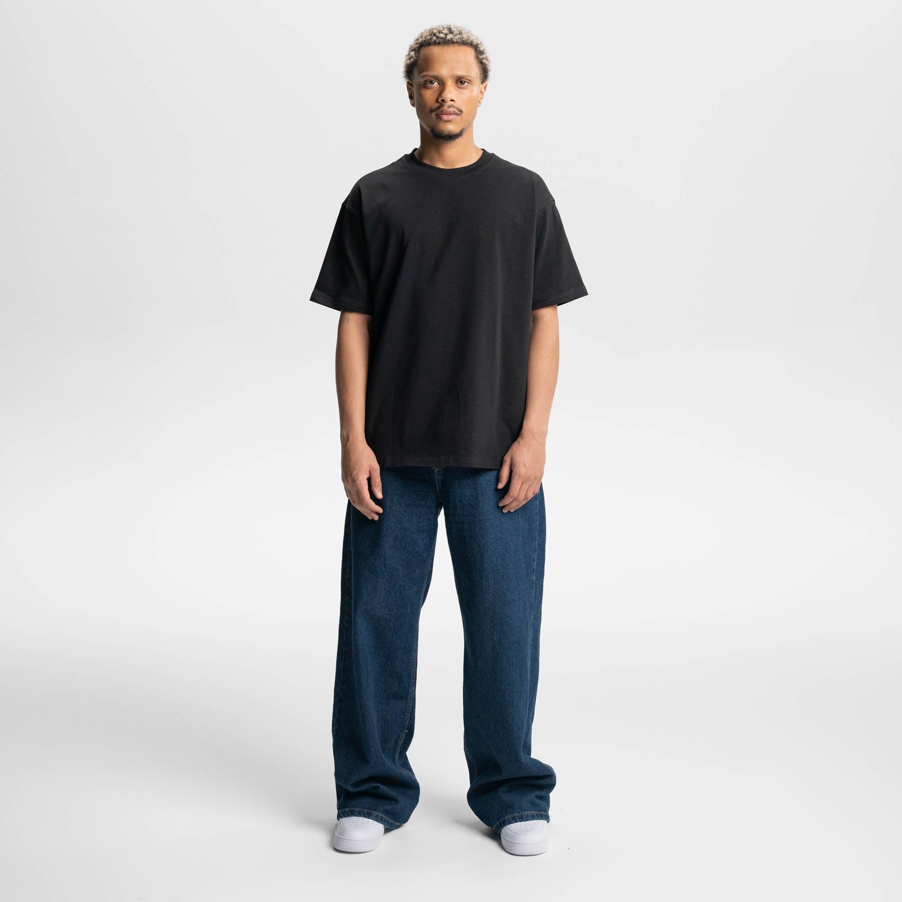 All Black 3-Pack - Heavy Loose Fit T-Shirt