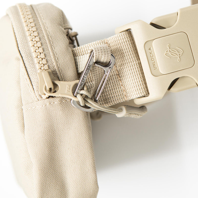 Zippers that don't open by accident